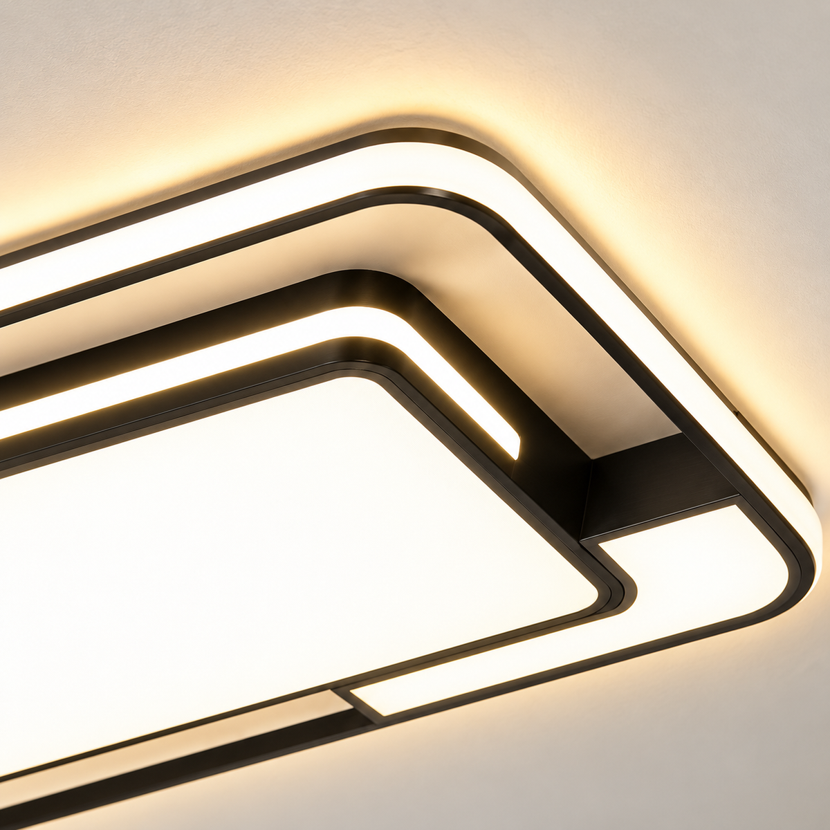 Plafonnier LED moderne en 3 formats