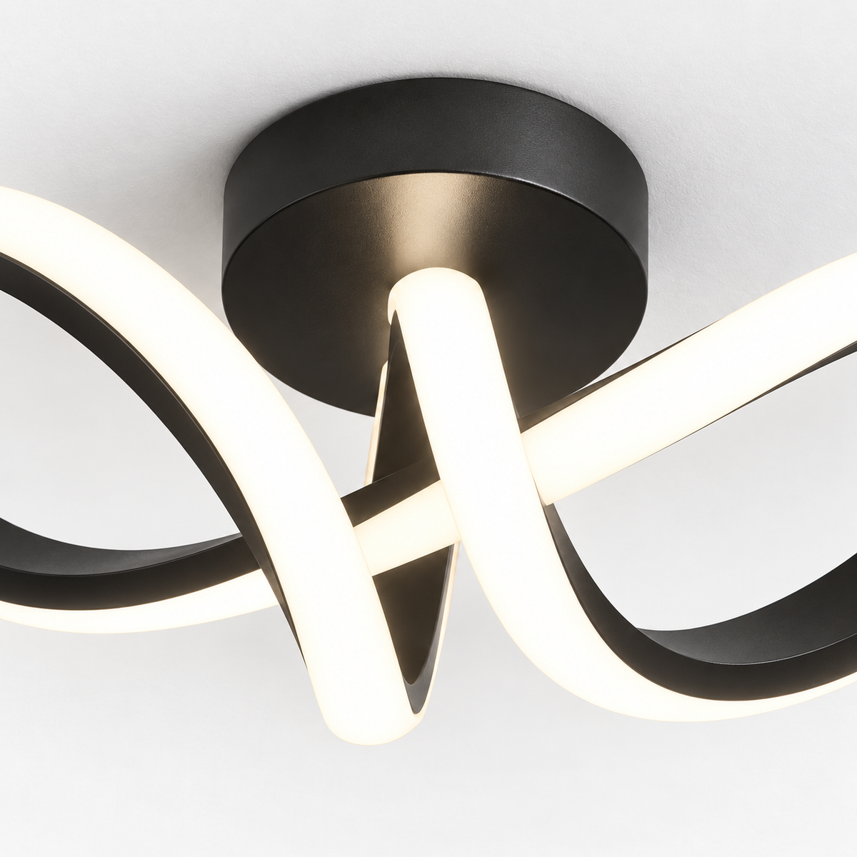 Plafonnier LED minimaliste pour couloir et entrée