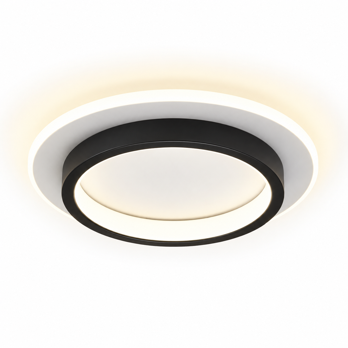 Plafonnier LED géométrique rond ou carré