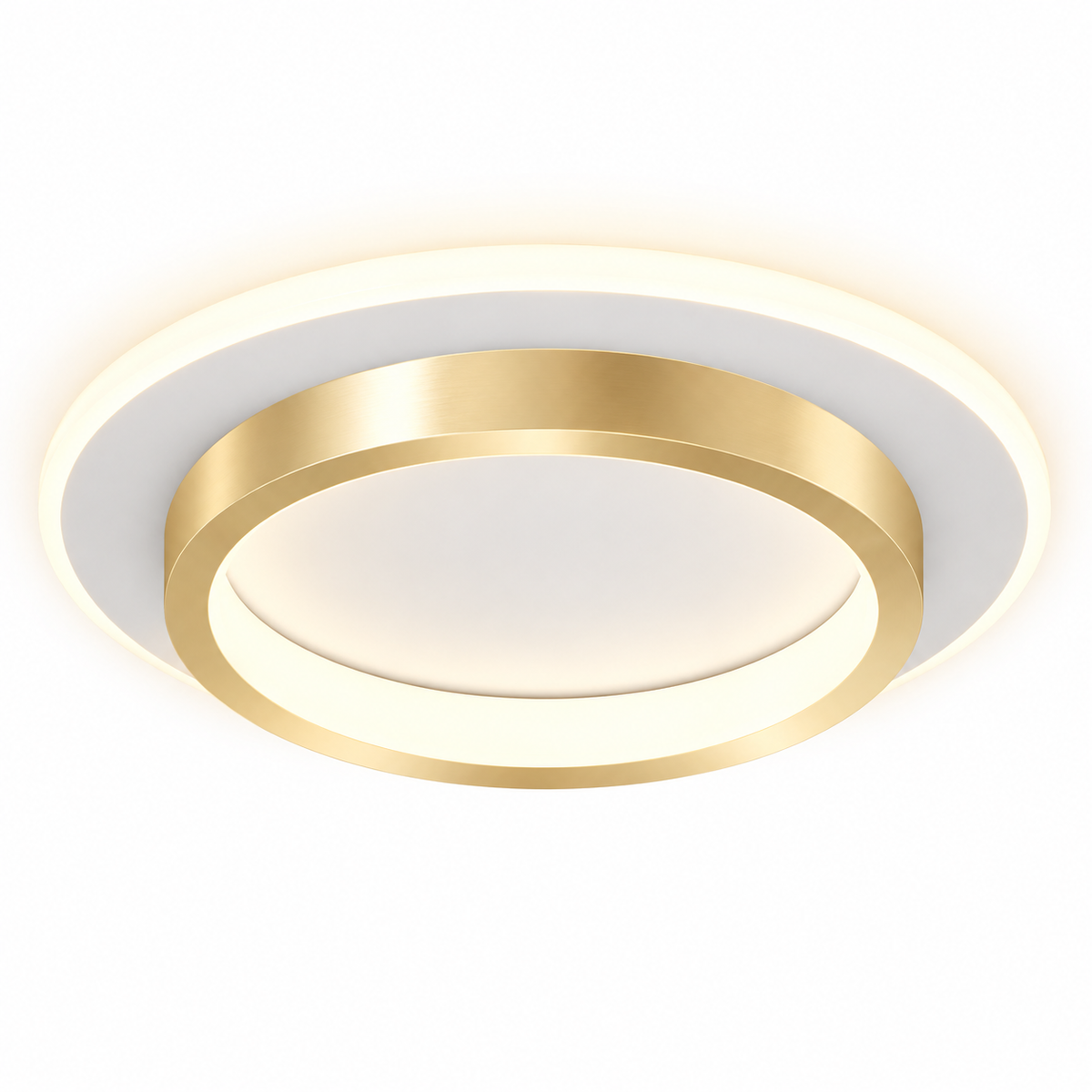 Plafonnier LED géométrique rond ou carré
