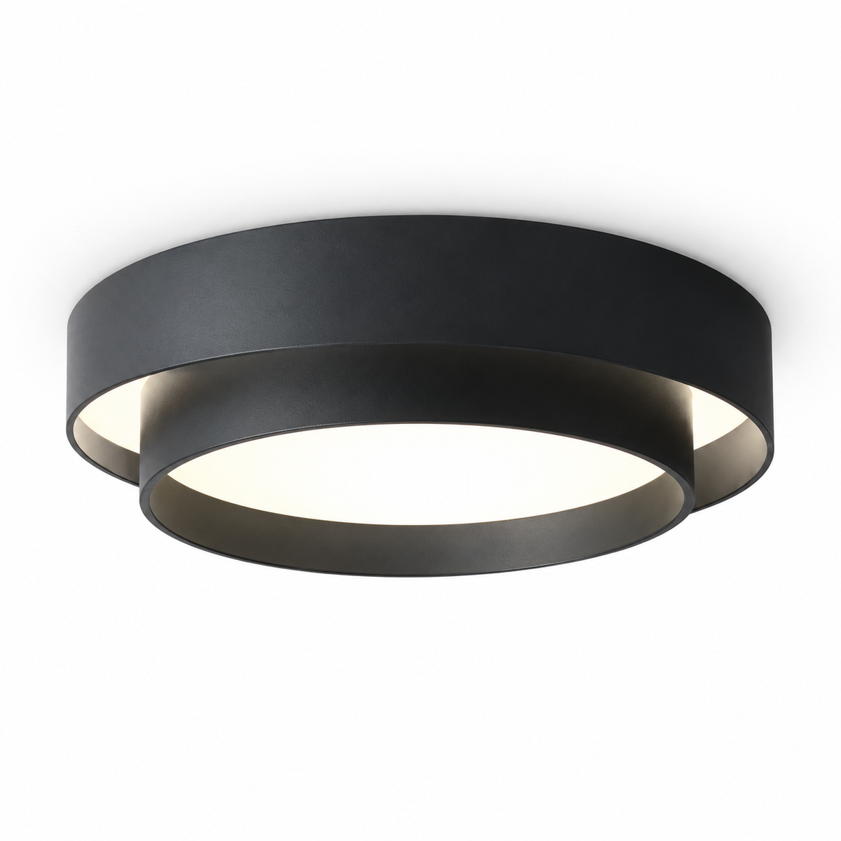 Plafonnier LED nordique au design épuré – Ø40 ou 50 cm