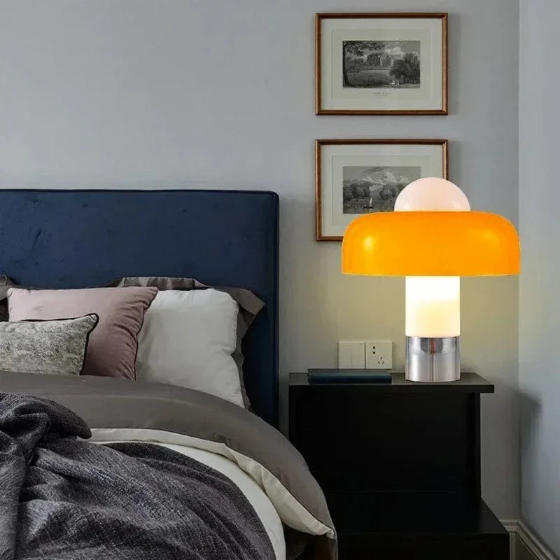 Lampe champignon design Italien
