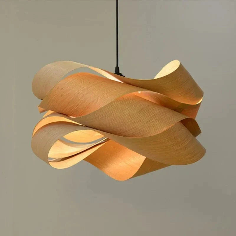 Lustre bois créateur designer