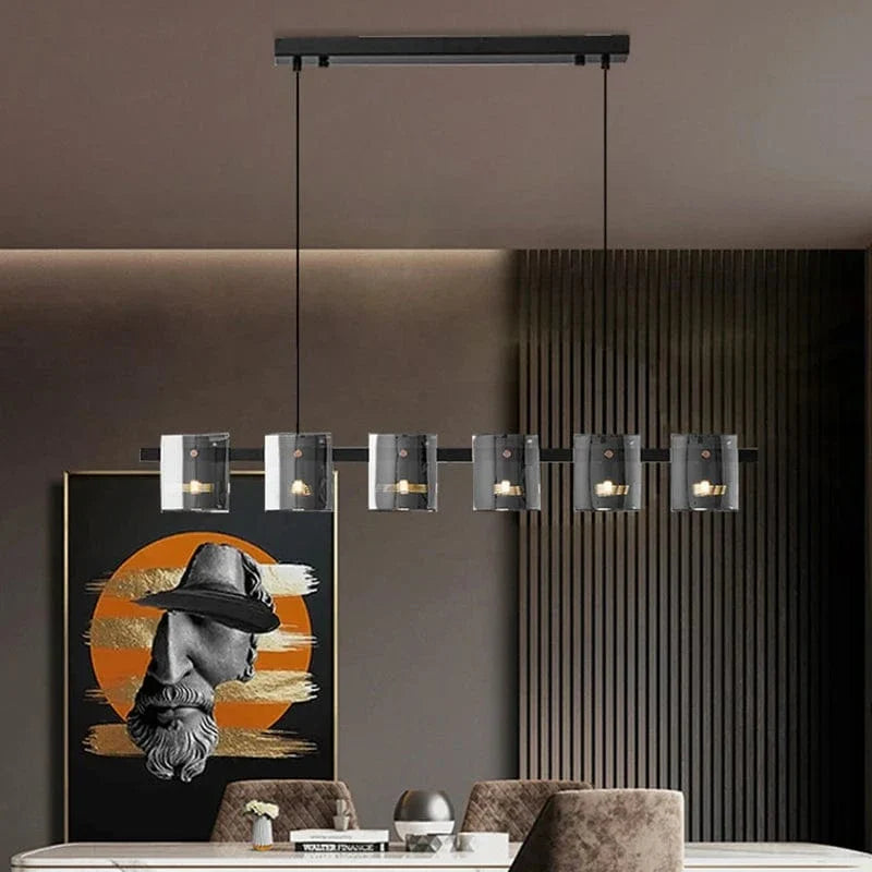Lustre en verre designer nordique