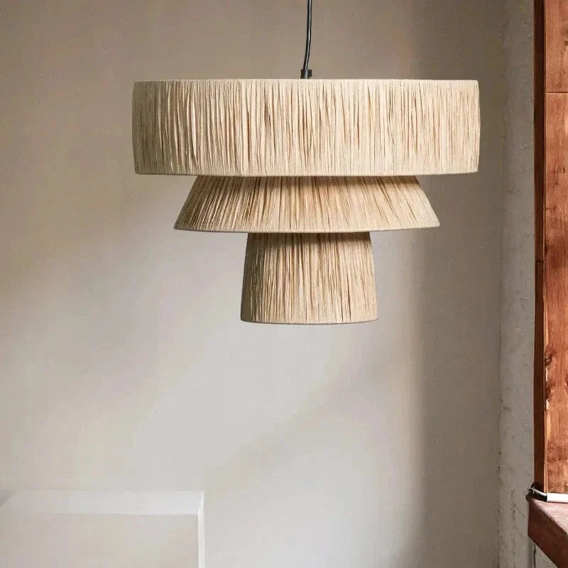Suspension japonaise tissu